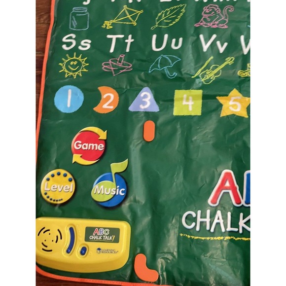 Learning Resources Abc Chalk Talk! Electronic Learning Chalkboard LER6908 AS IS - Picture 3 of 10